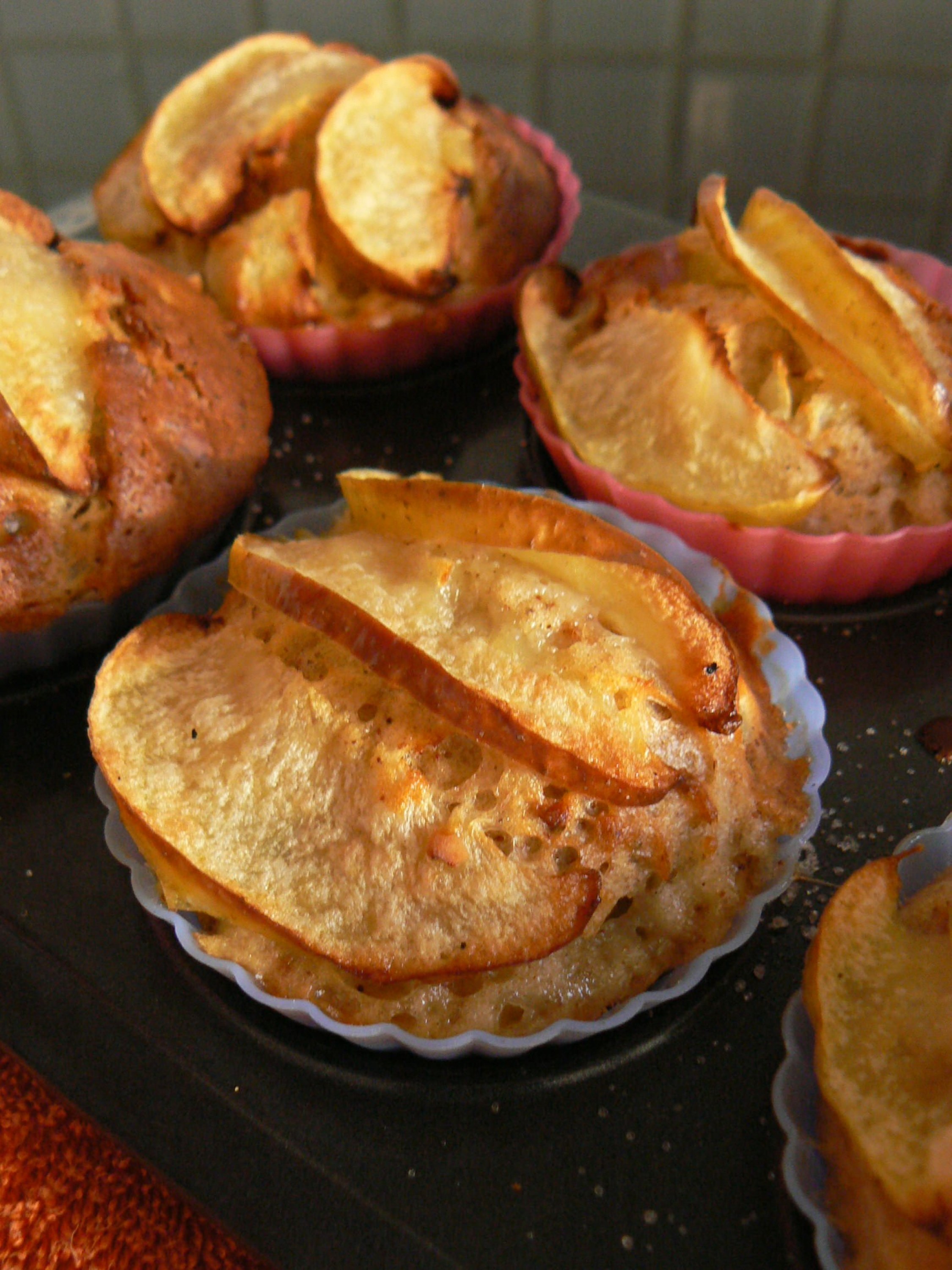 Muffins Aux Pommes Noix Pour Un Brunch Avec Les Merveilles Audrey